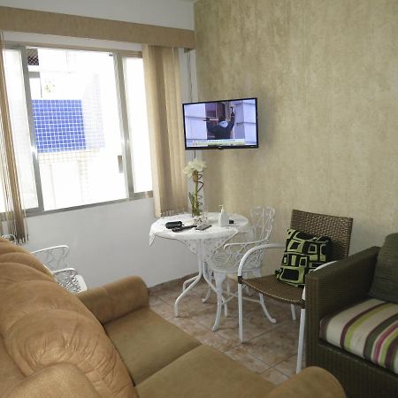 Apto Canto Do Forte - Praia Grande - Local Privilegiado - 100 Metros Da Praia - Internet Inclusa 外观 照片