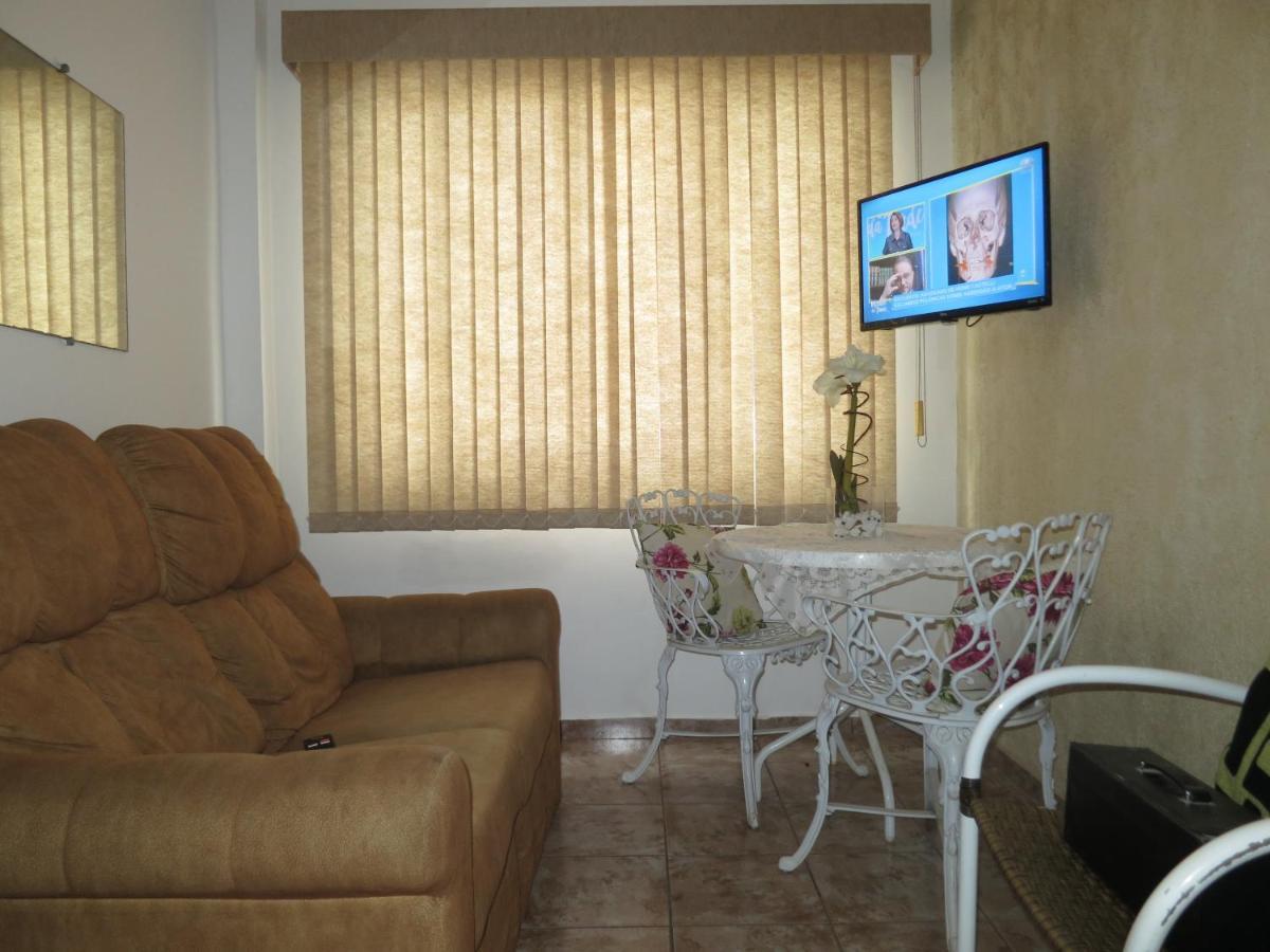 Apto Canto Do Forte - Praia Grande - Local Privilegiado - 100 Metros Da Praia - Internet Inclusa 外观 照片